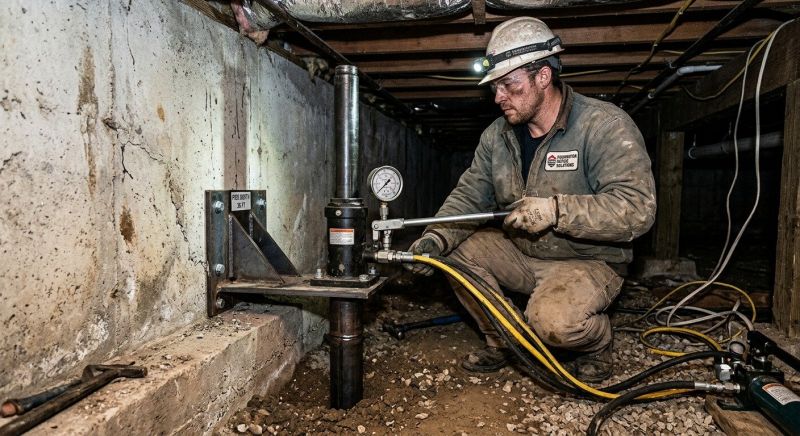 Settling Foundation Service in Summit County, OH
