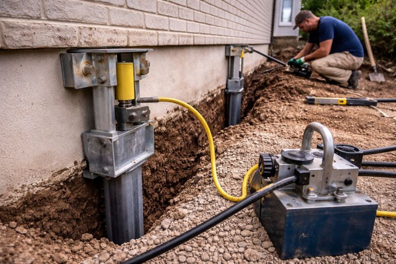 Sinking Foundation Repair in Lagrange, OH