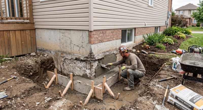 Structural Foundation Repair in Stow, OH
