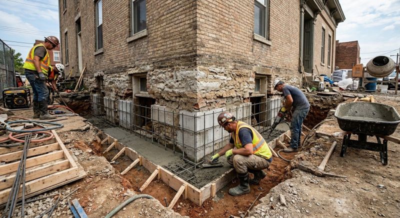 Structural Underpinning in Medina County, OH