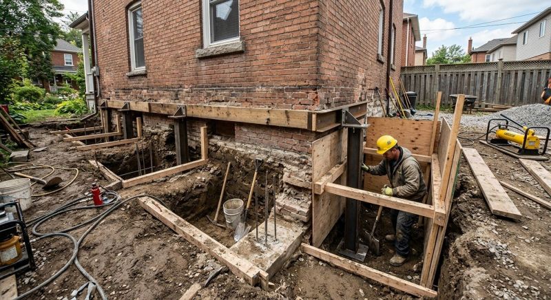 Structural Underpinning in Medina County, OH