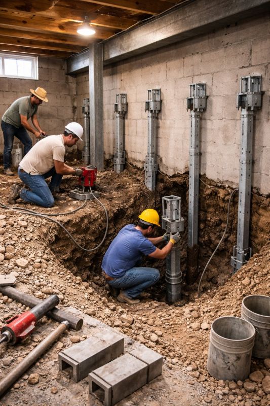 Underpinning Repair in Medina County, OH